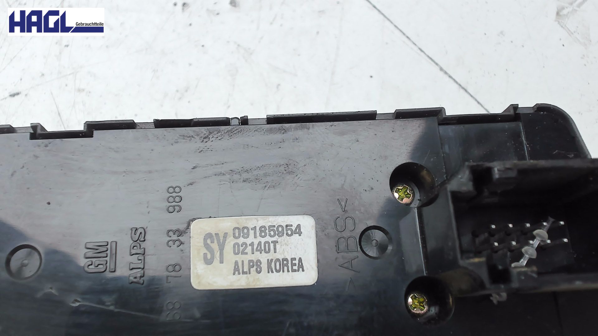 SCHALTEREINHEIT TÜRE LINKS L