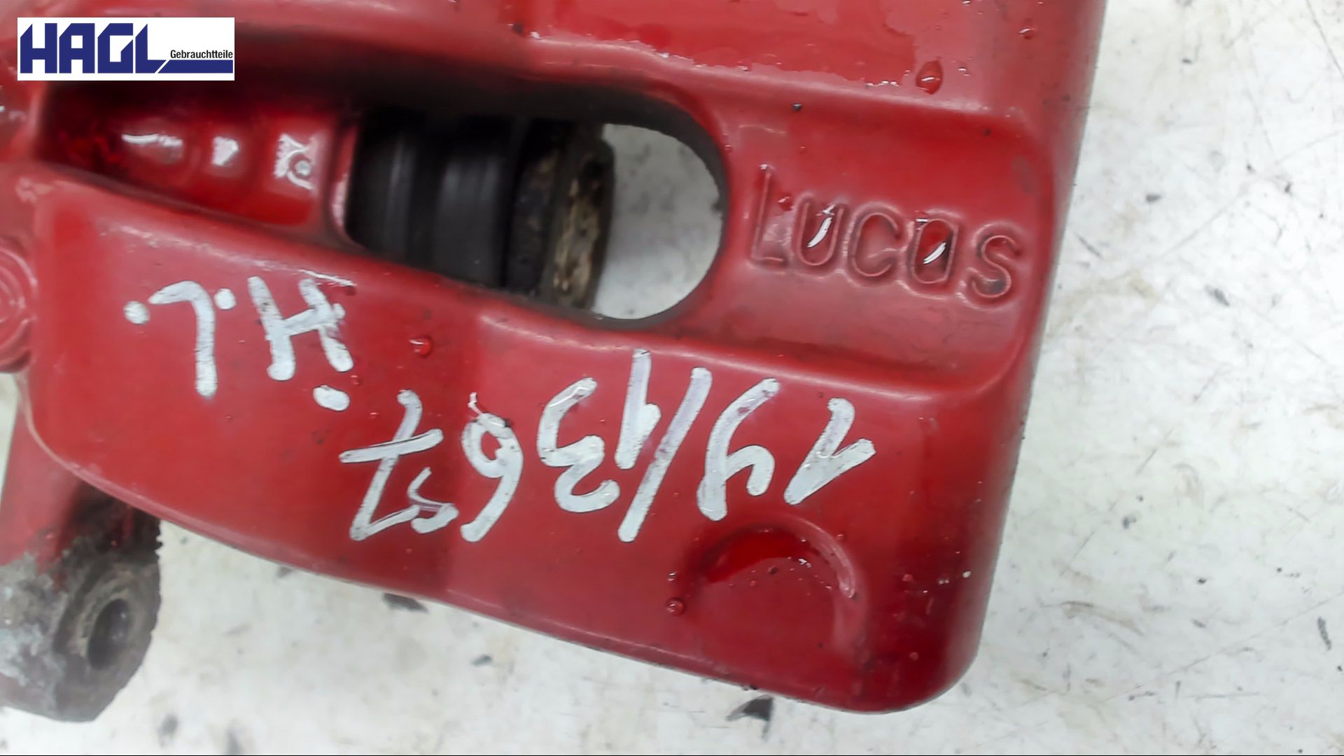 BREMSSATTEL HINTEN LINKS