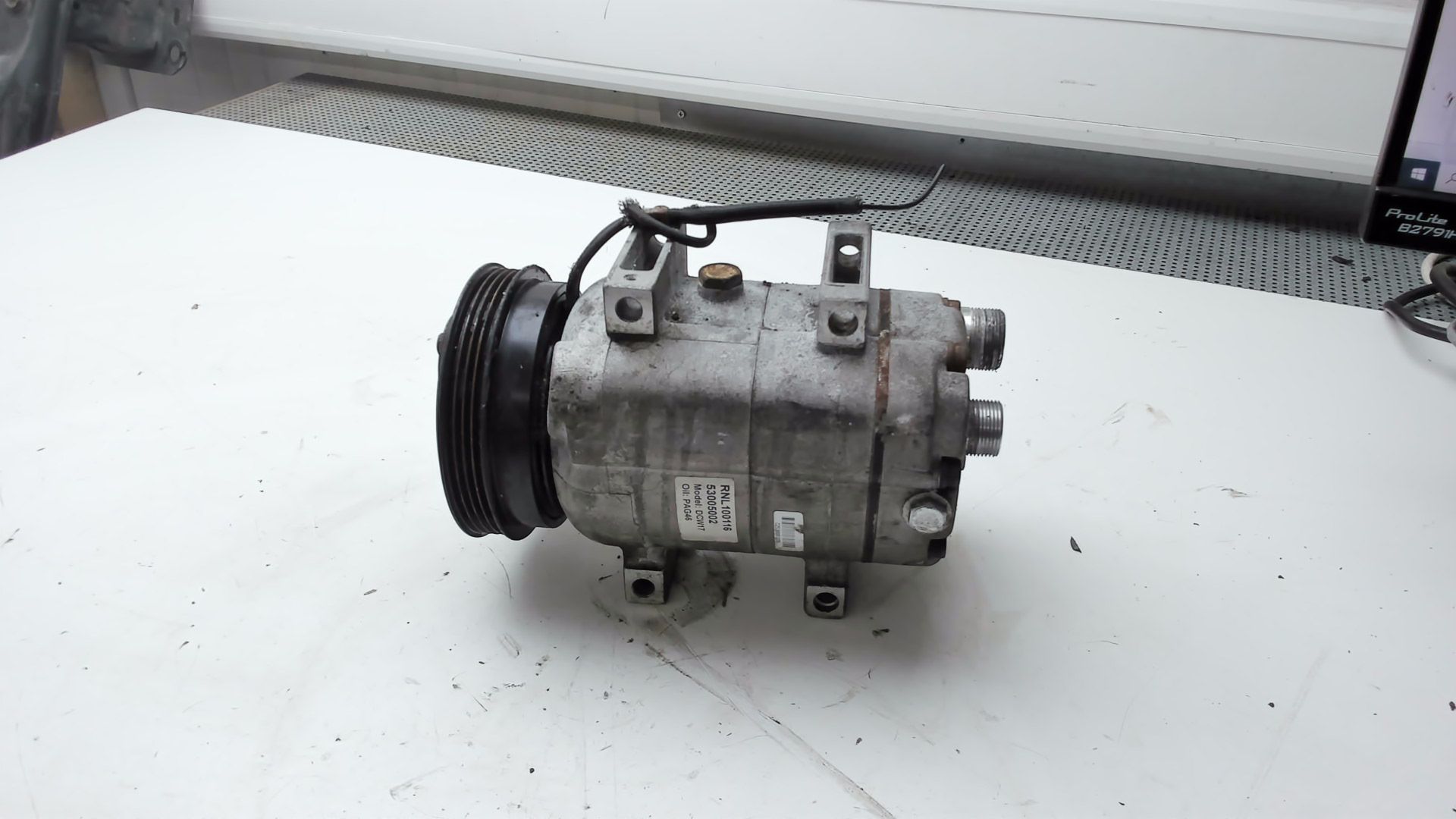 Climatisation du compresseur