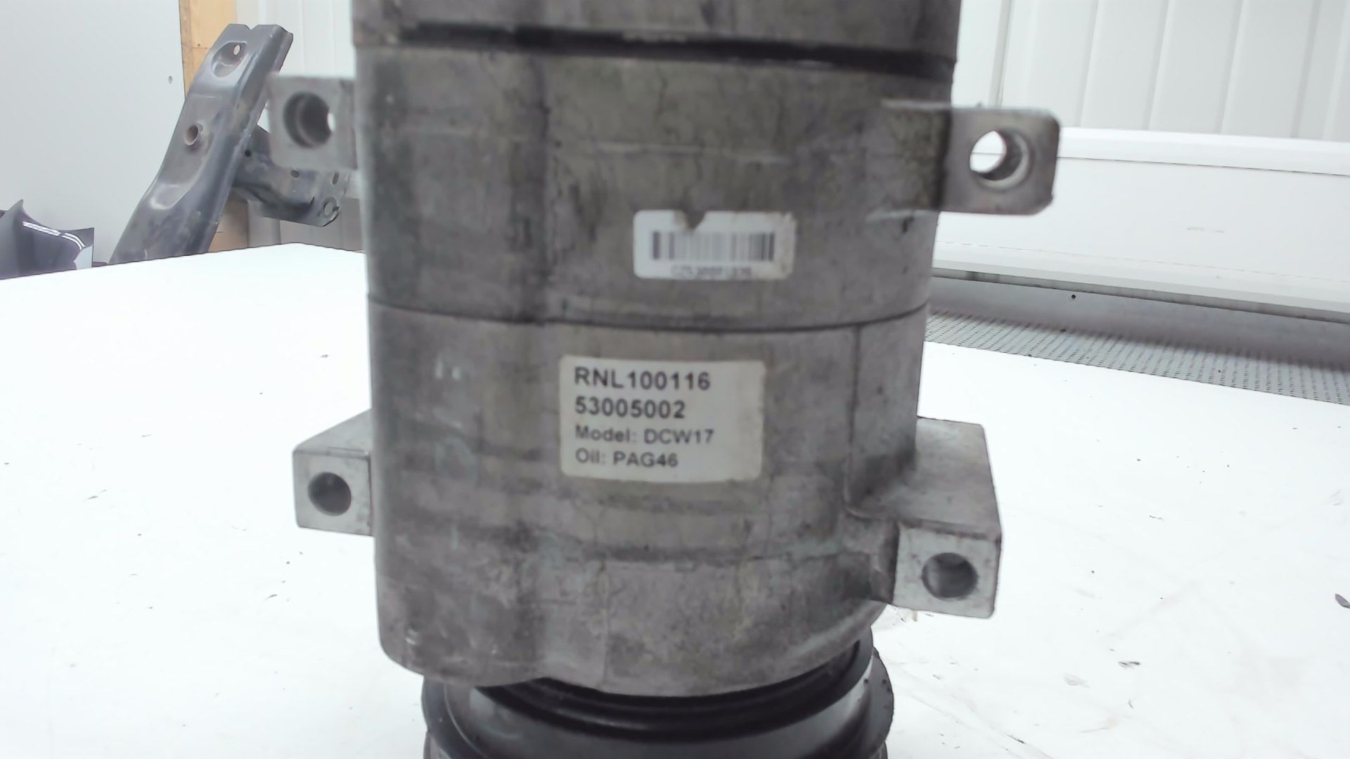 Climatisation du compresseur