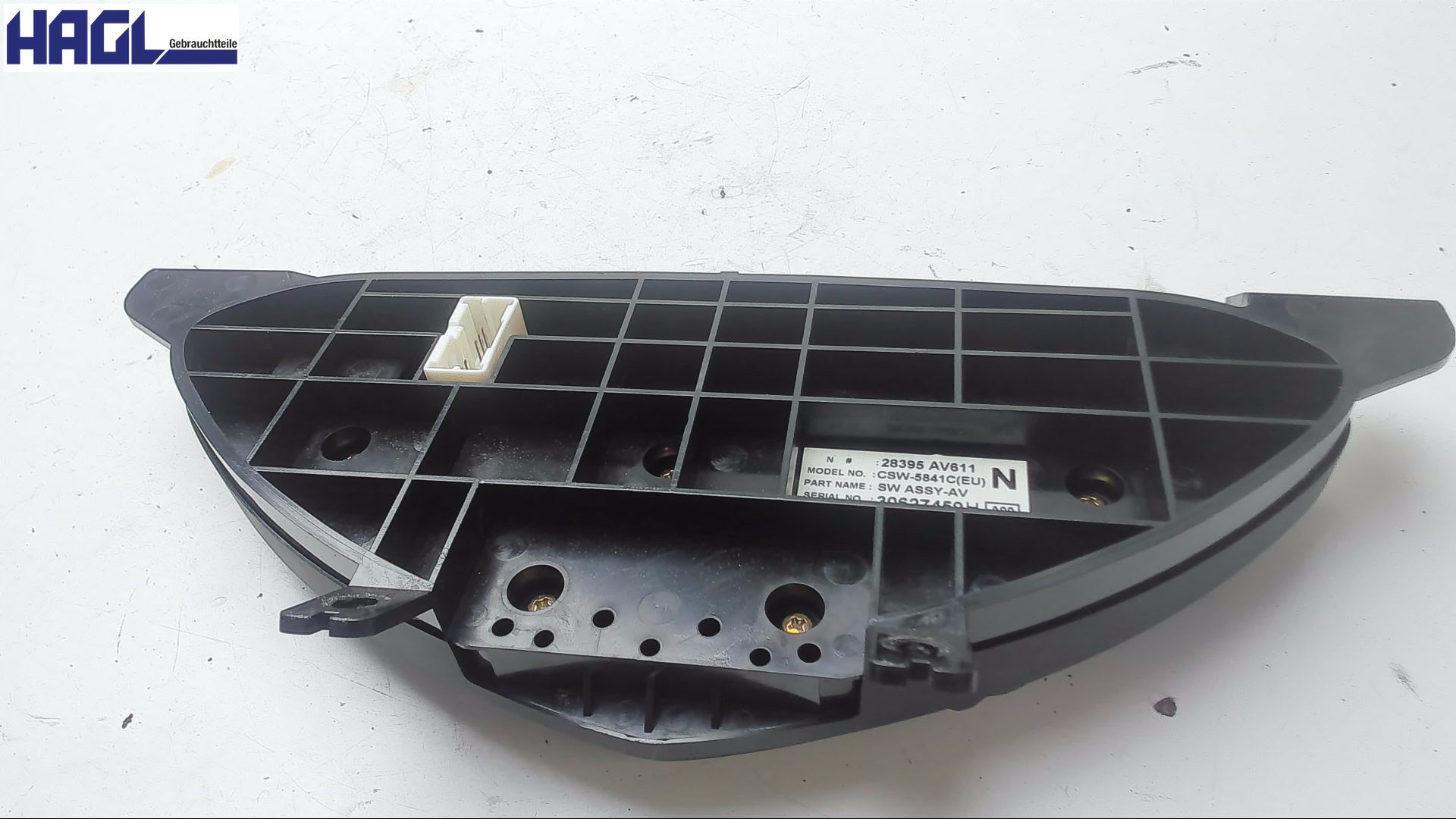 Élément de commande de CHAUFFAGE de la console centrale