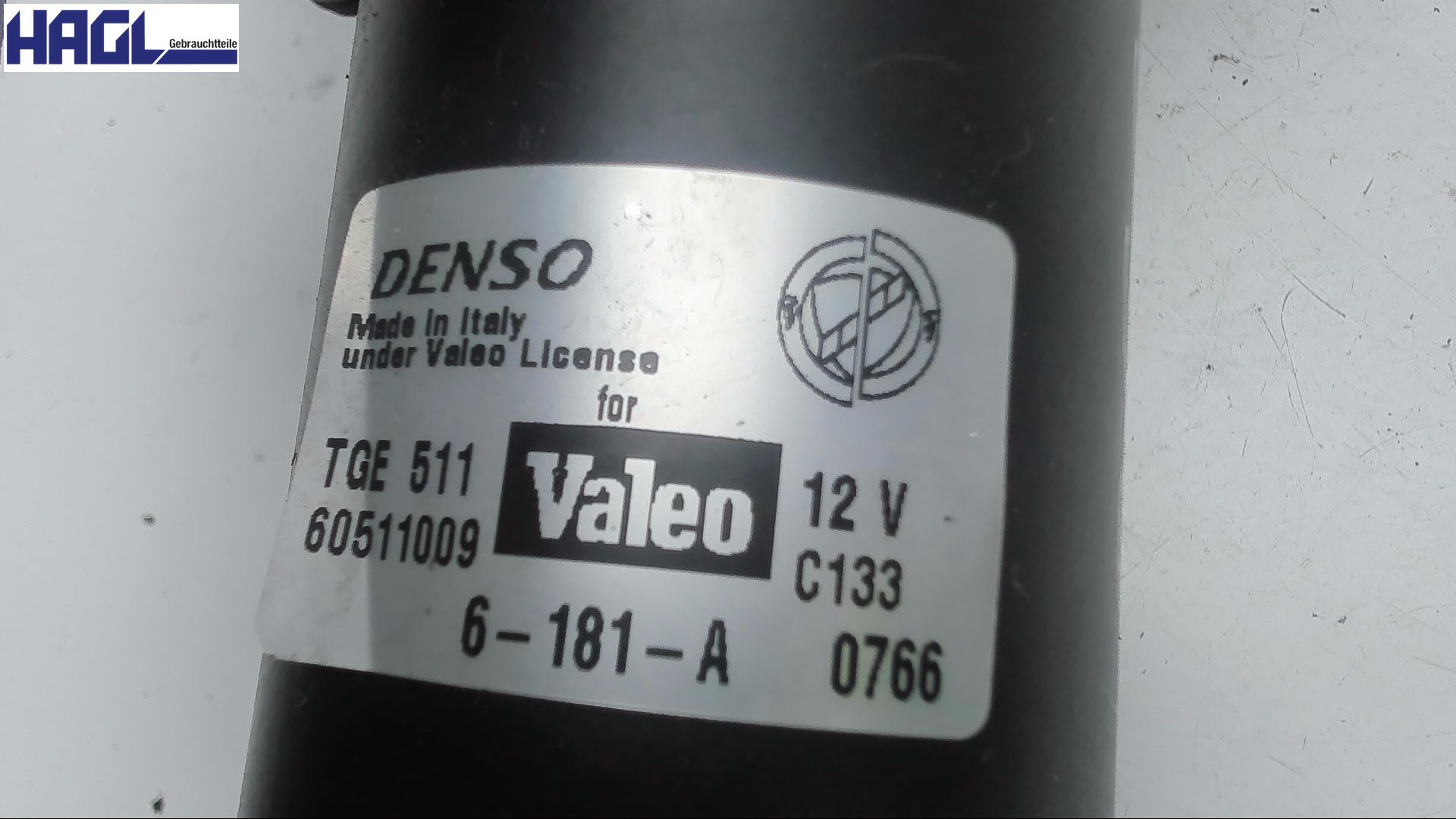 Collegamento del tergicristallo con motore