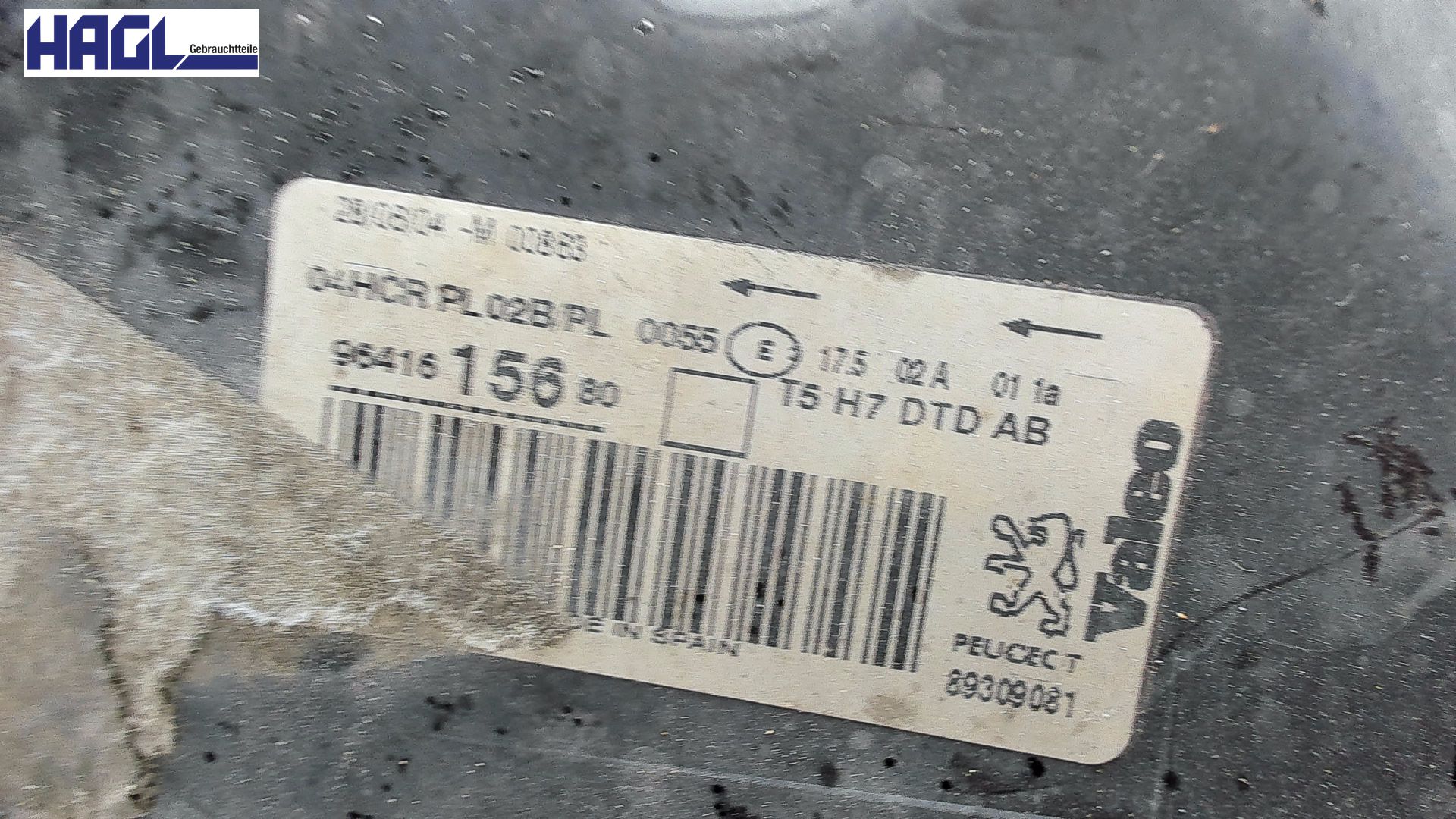 Scheinwerfer komplett RECHTS