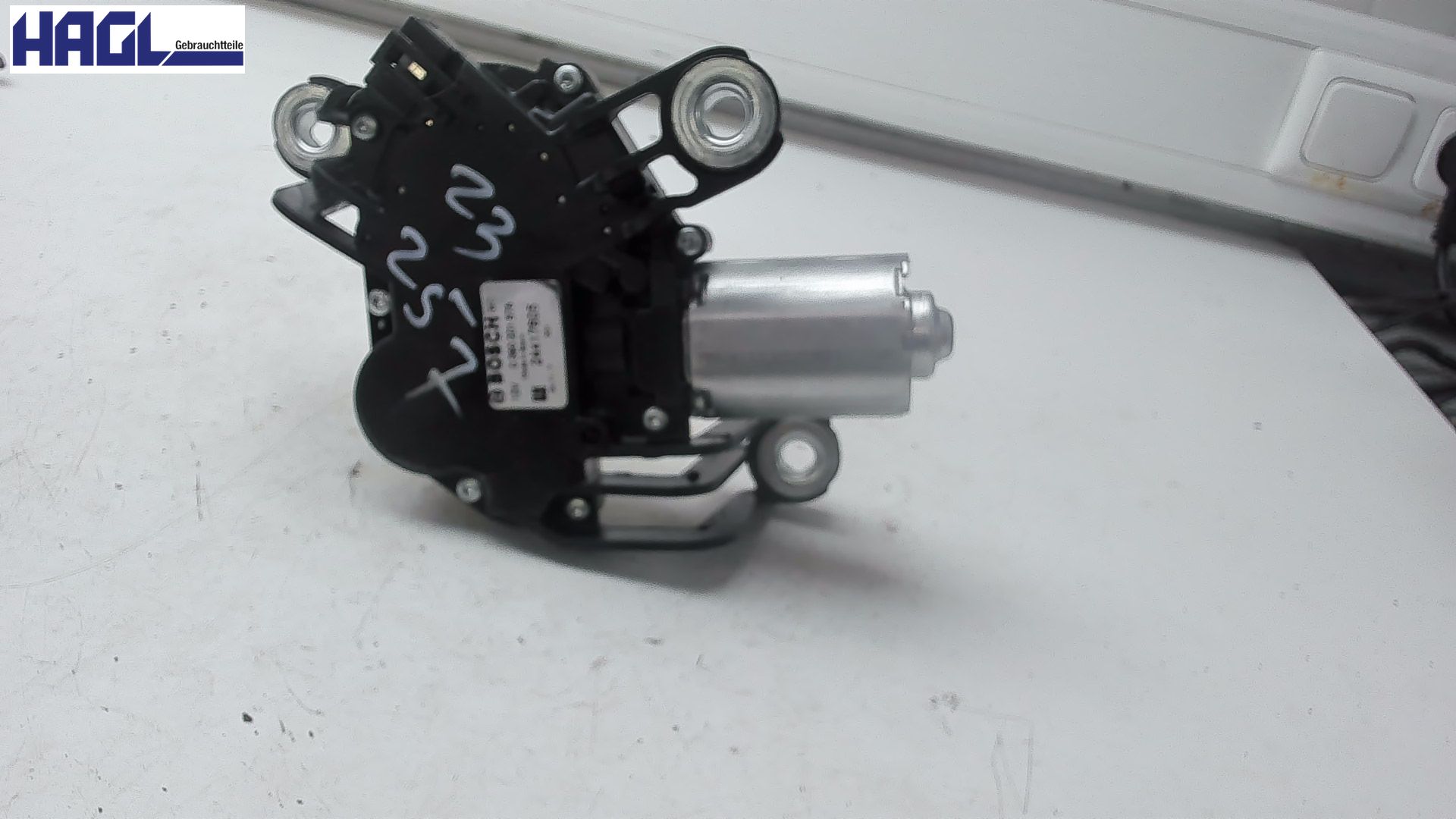 Scheibenwischermotor hinten