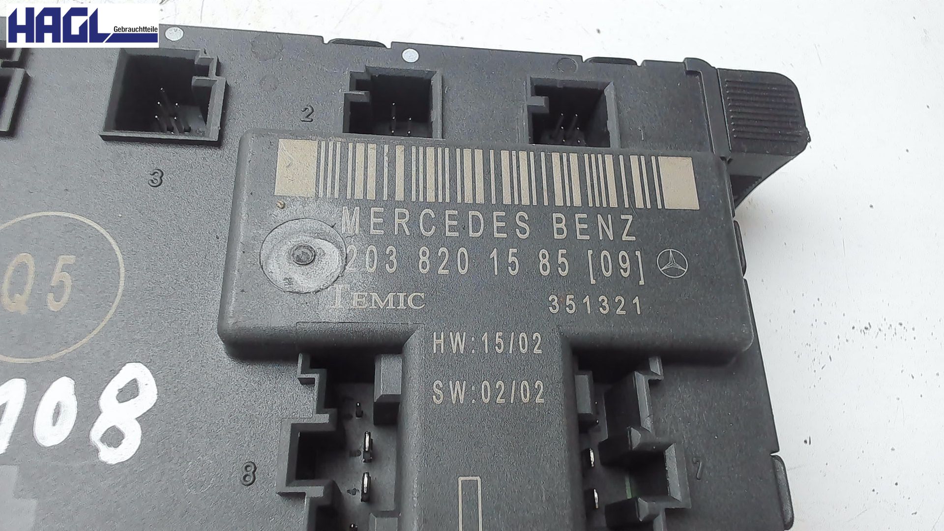 TÜRSTEUERGERÄT (Tür vorn) LINKS