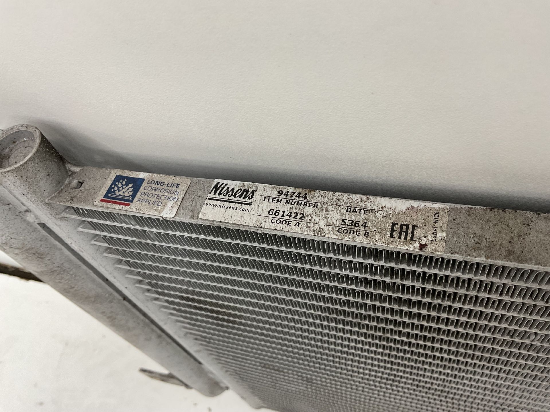 Climatisation du condensateur