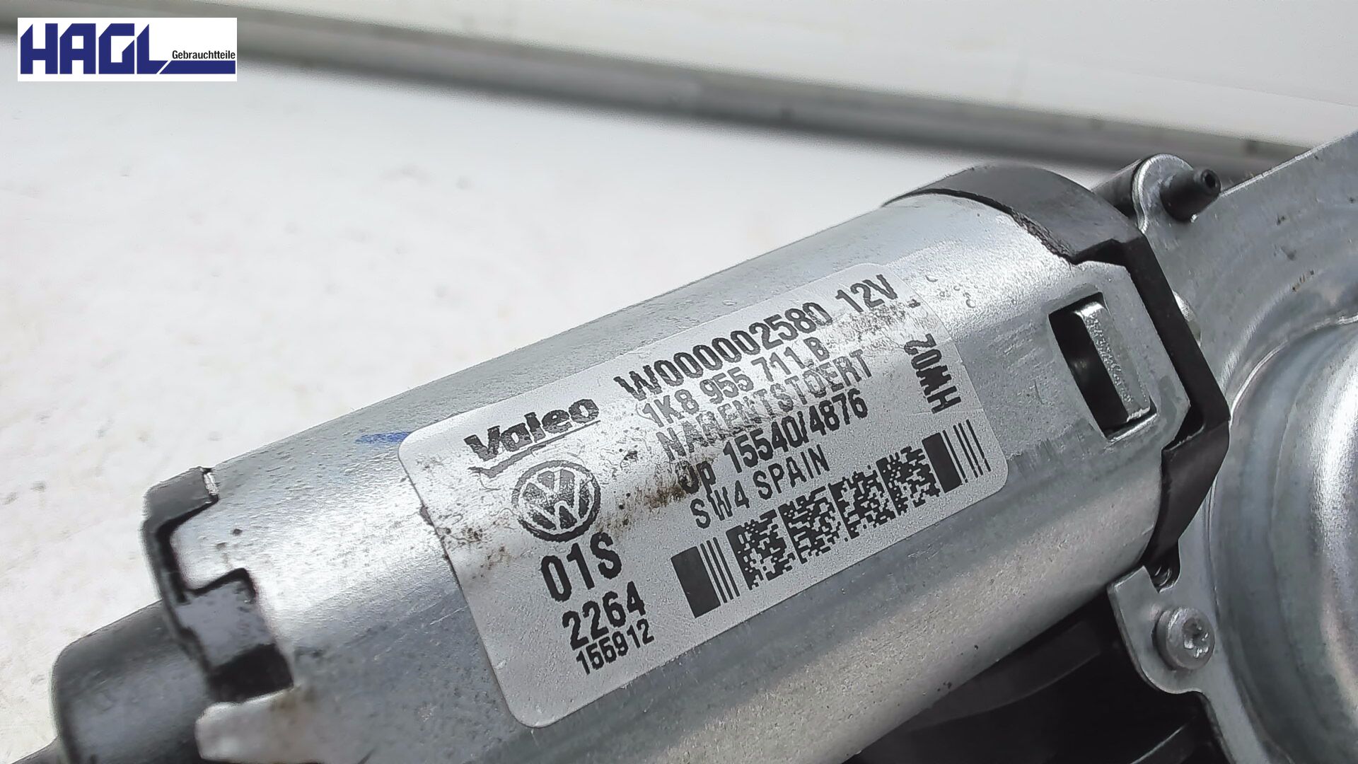 Scheibenwischermotor hinten