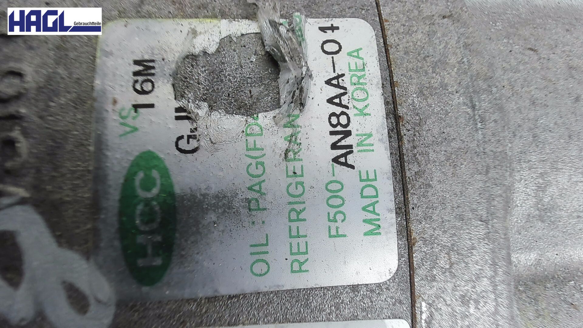 Climatisation du compresseur