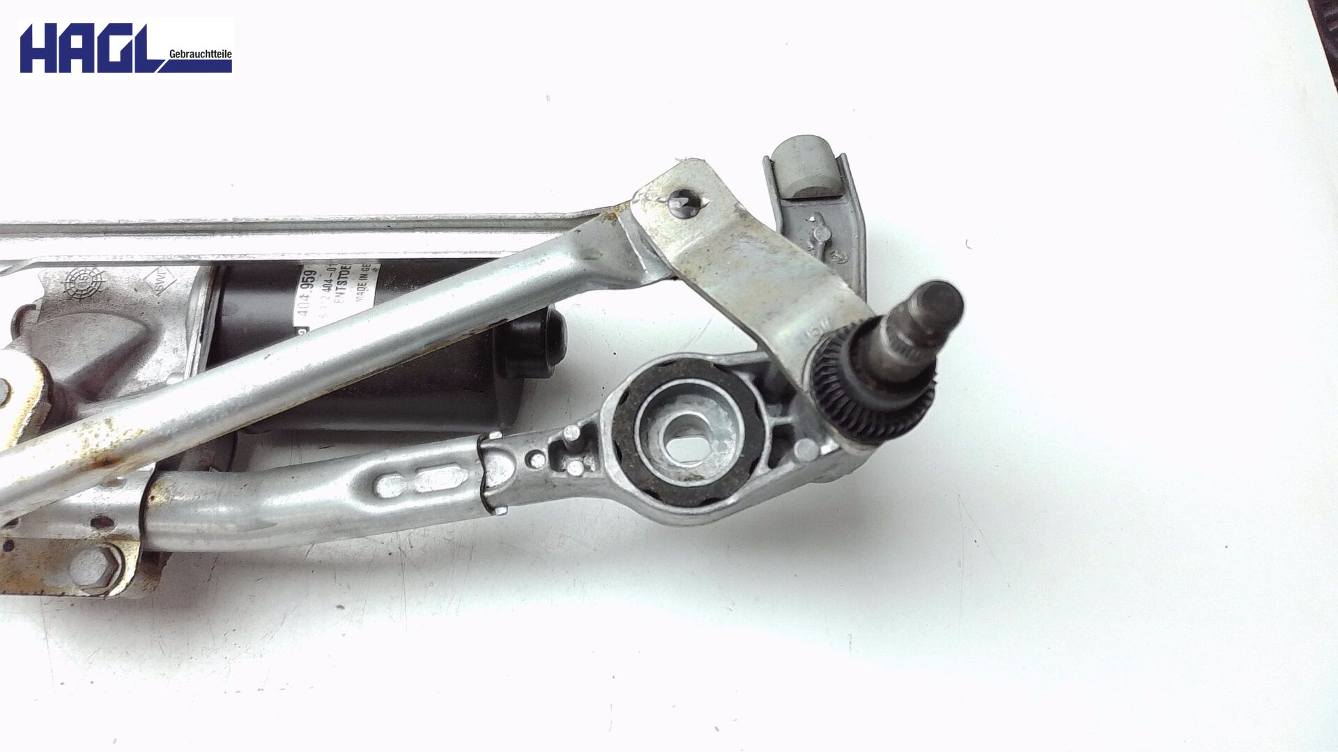 Scheibenwischerbock mit Motor