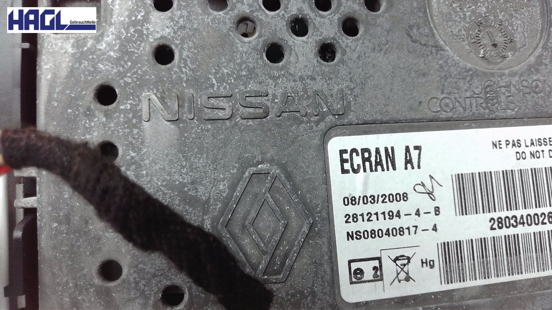 Informationsdisplay ECRAN A7