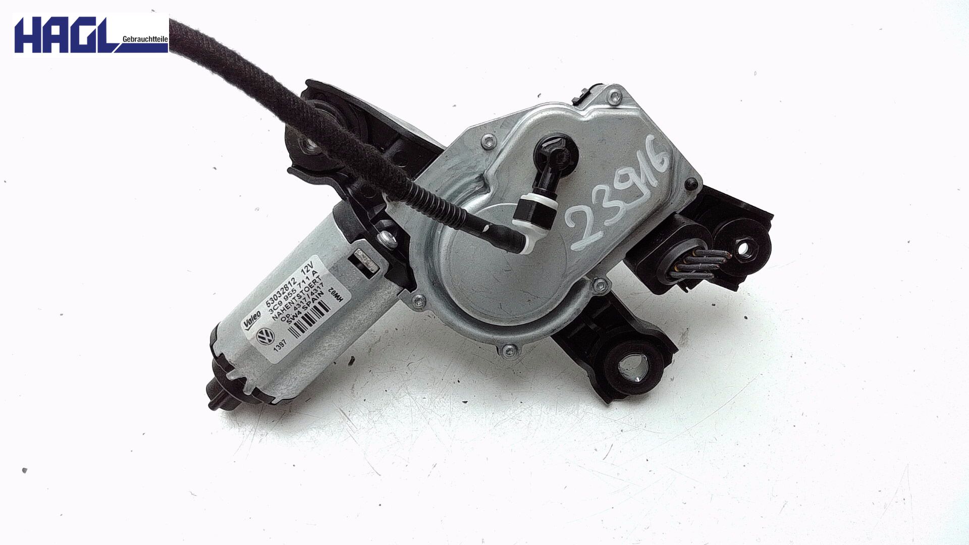 Scheibenwischermotor hinten