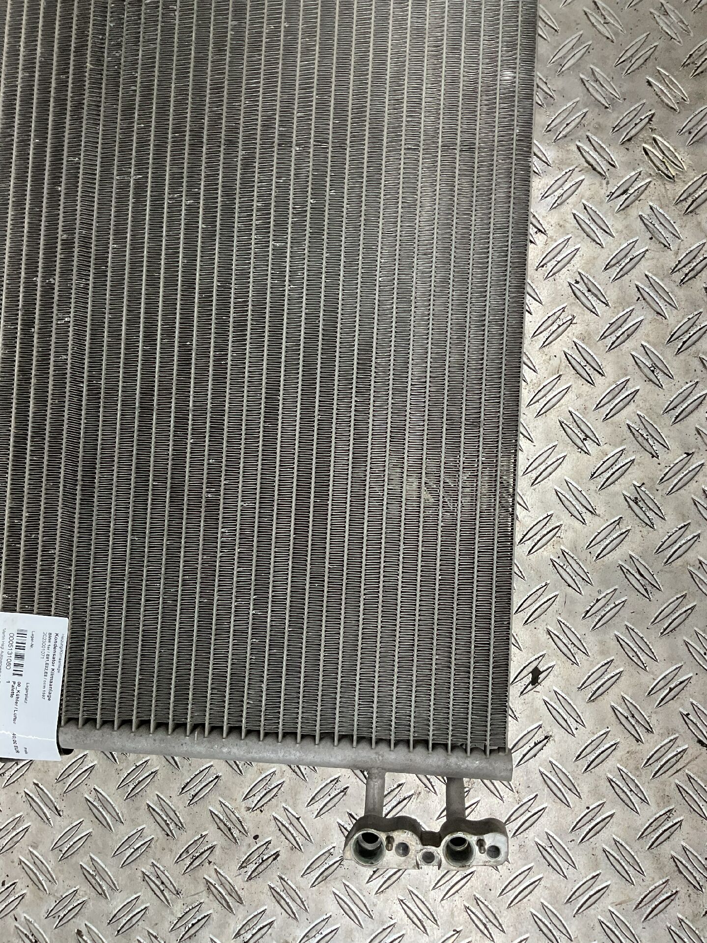 Climatisation du condensateur