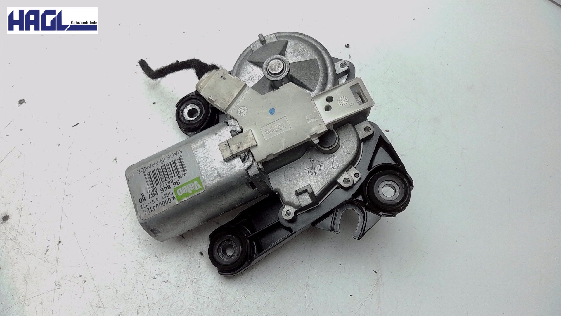 Scheibenwischermotor hinten