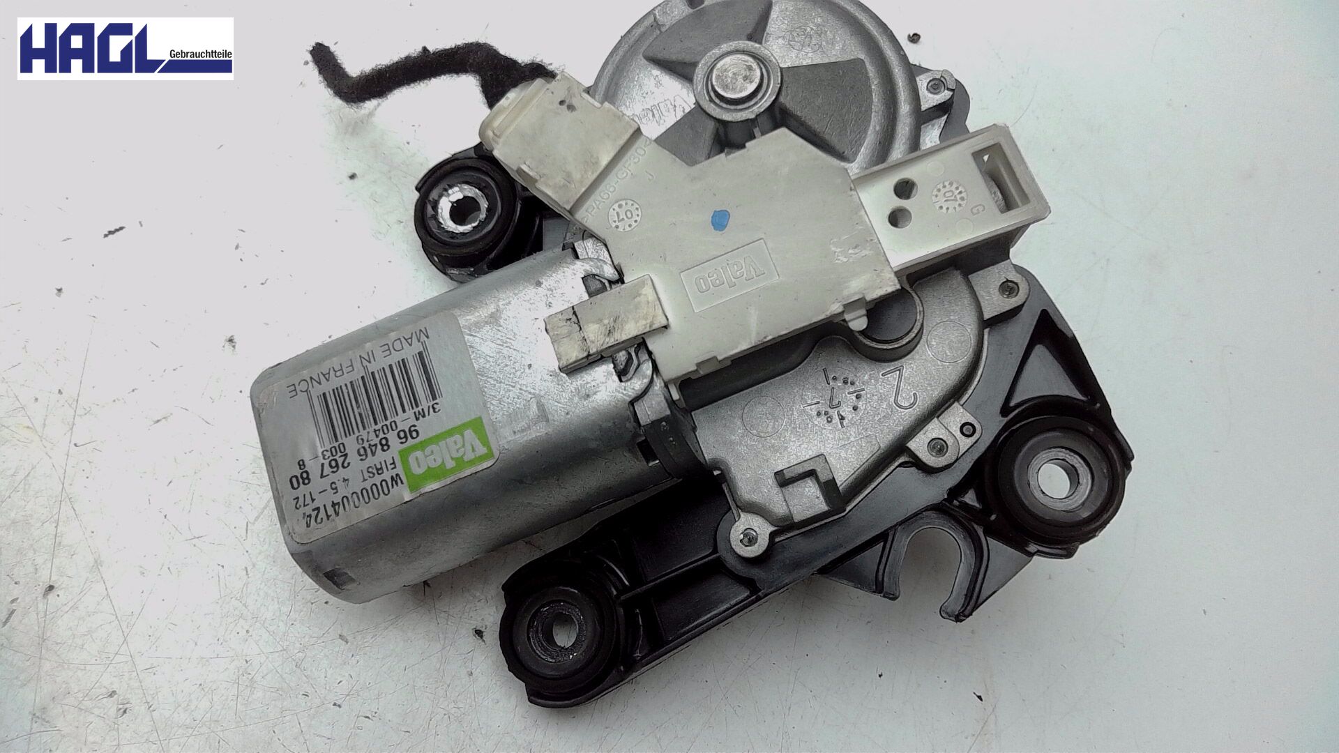 Scheibenwischermotor hinten