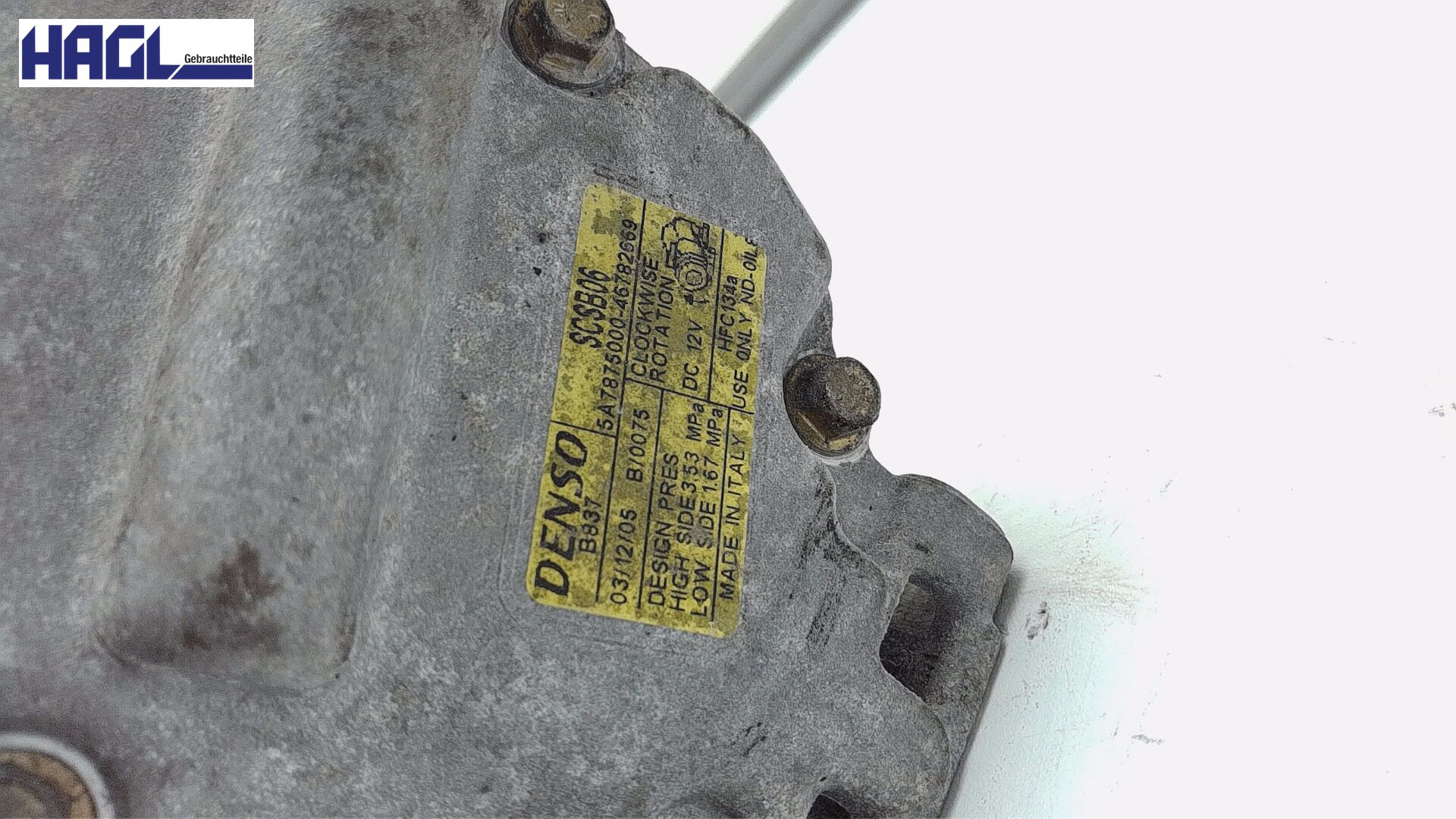 Climatisation du compresseur