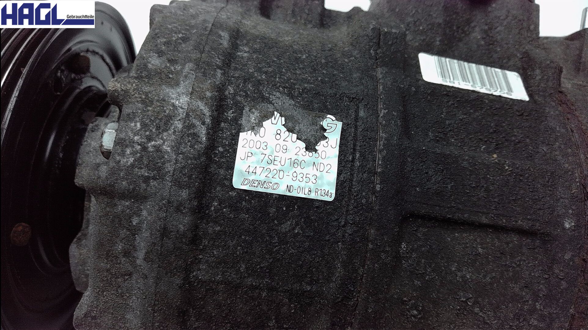 Climatisation du compresseur