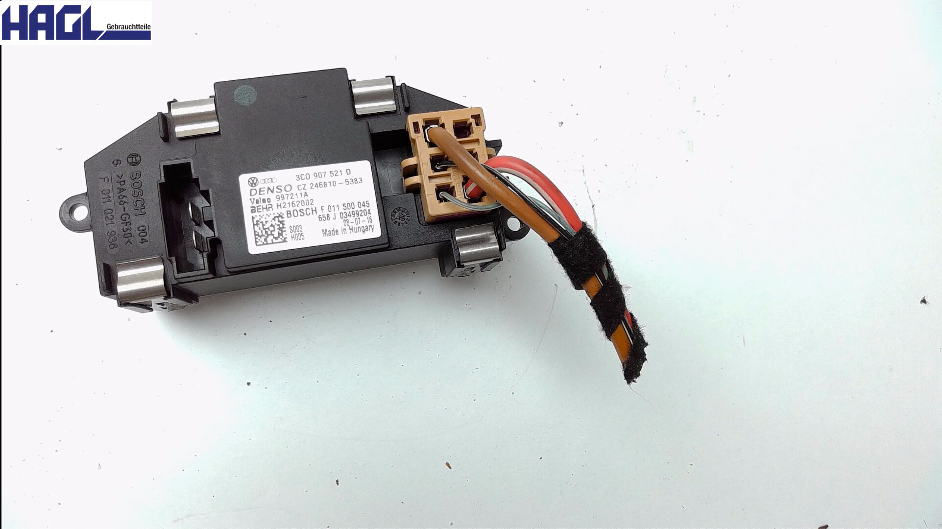 Résistance du ventilateur de chauffage