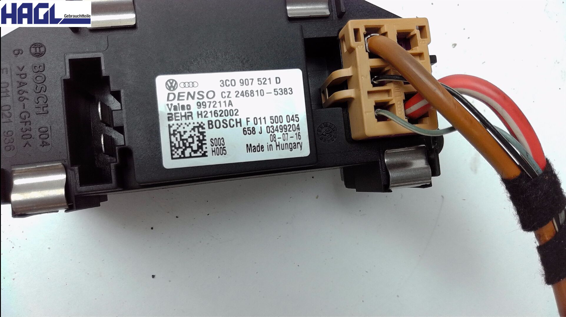 Résistance du ventilateur de chauffage