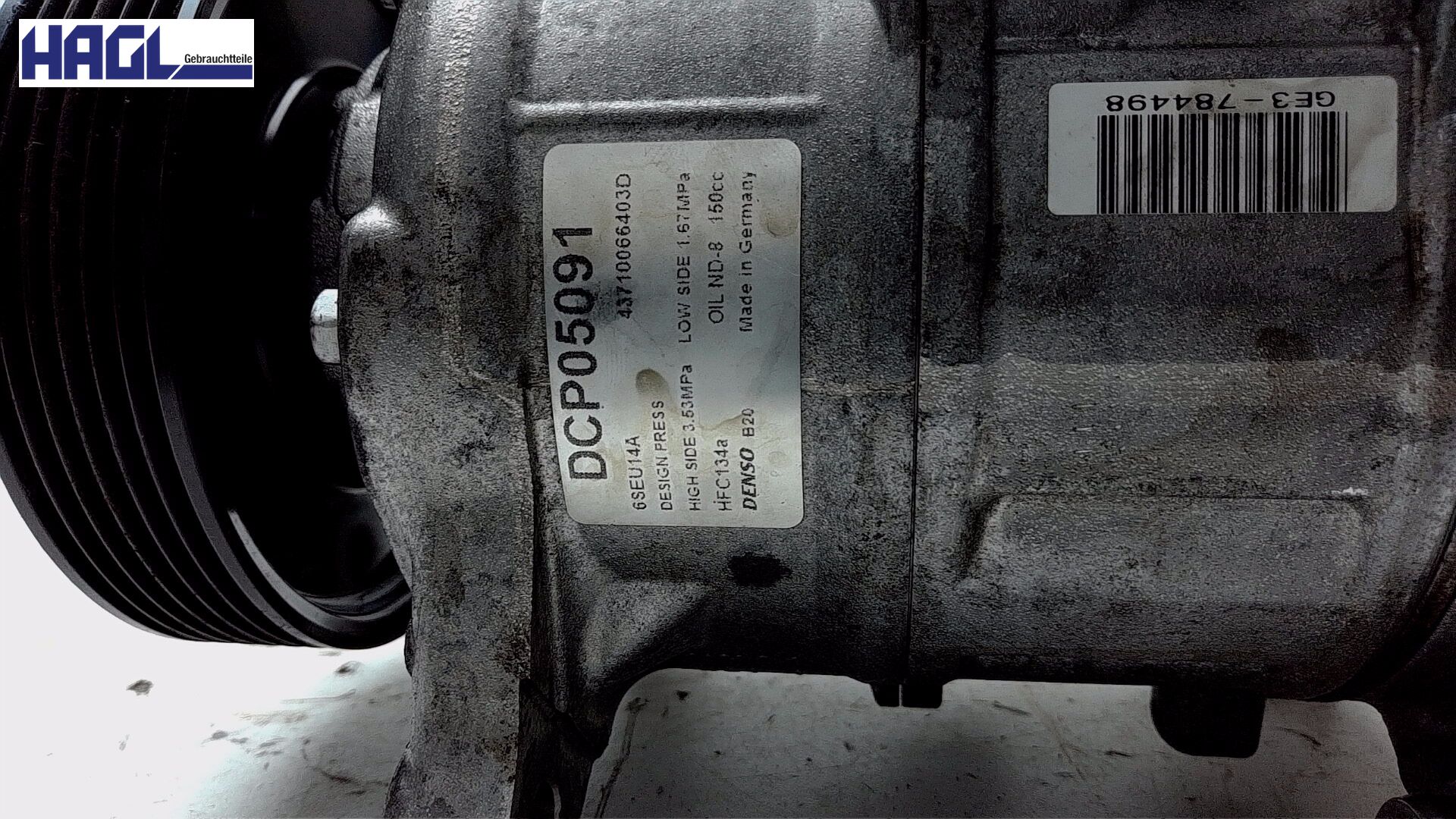 Climatisation du compresseur