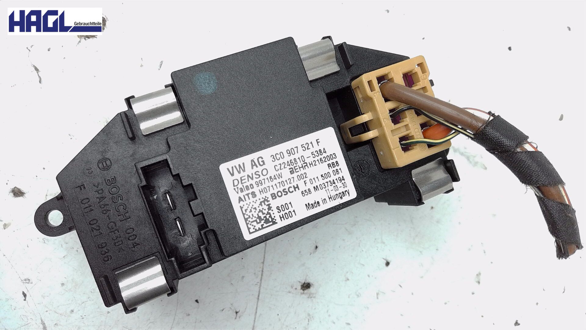 Résistance du ventilateur de chauffage