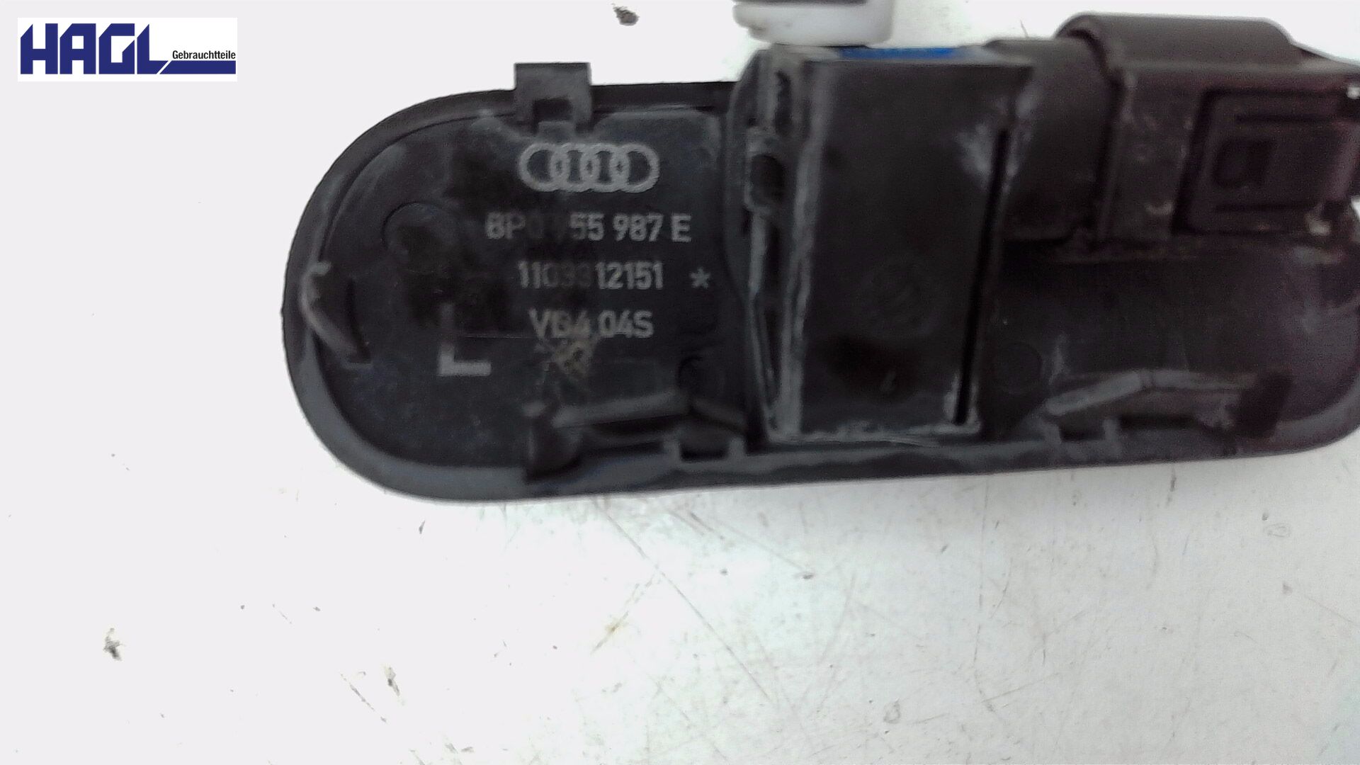 Spritzdüse heizbar seitlich