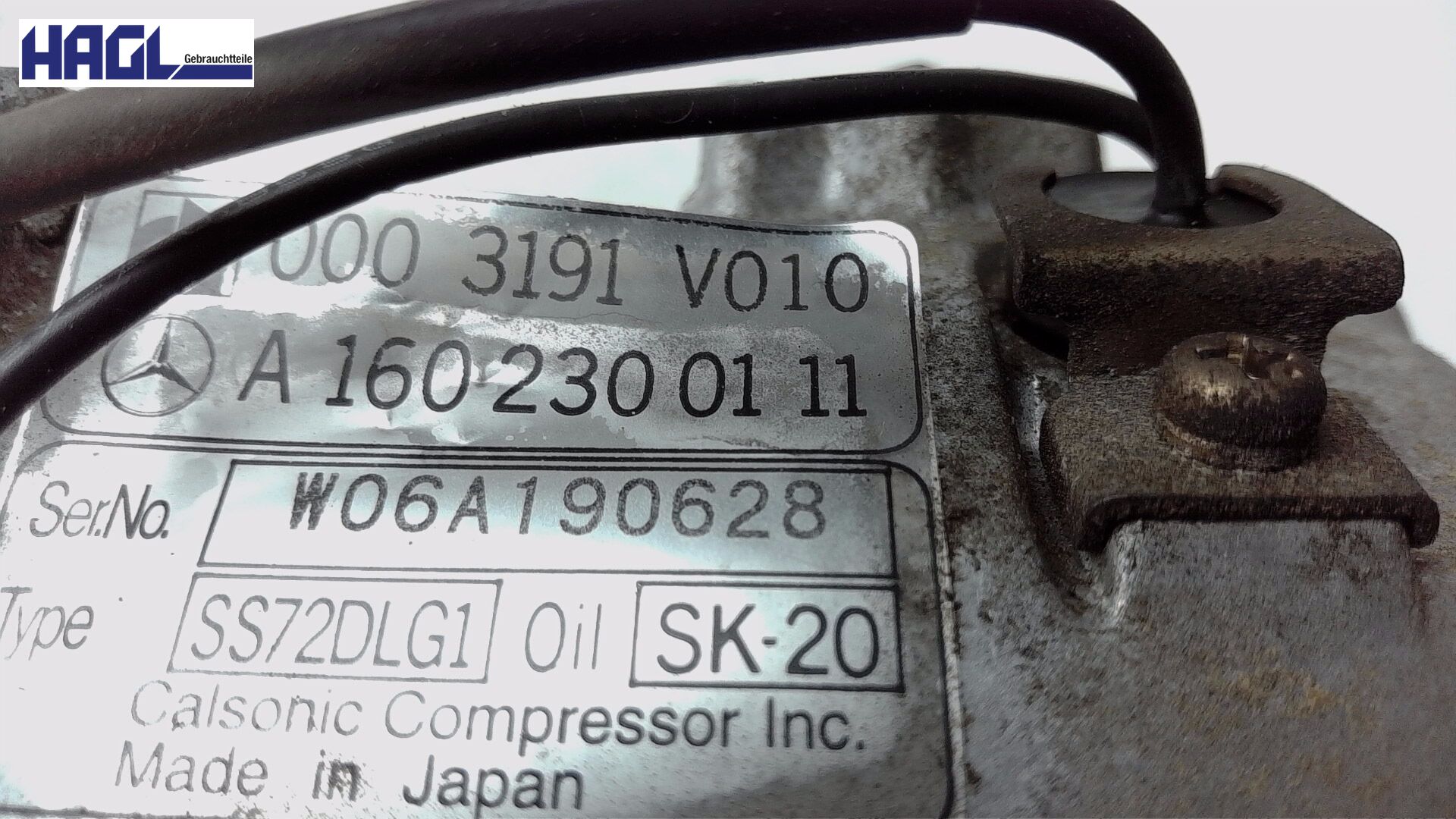 Climatisation du compresseur