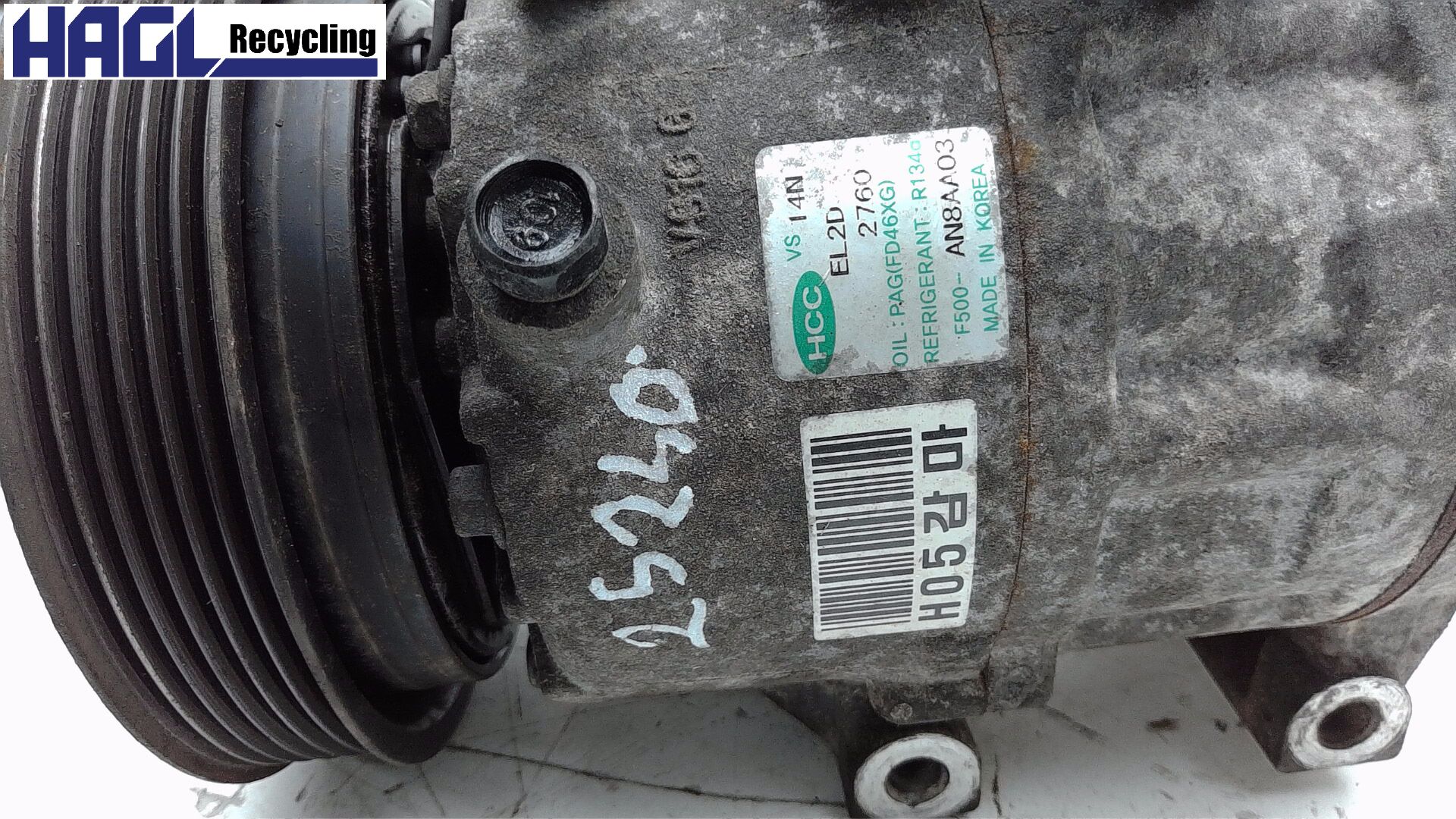 Climatisation du compresseur