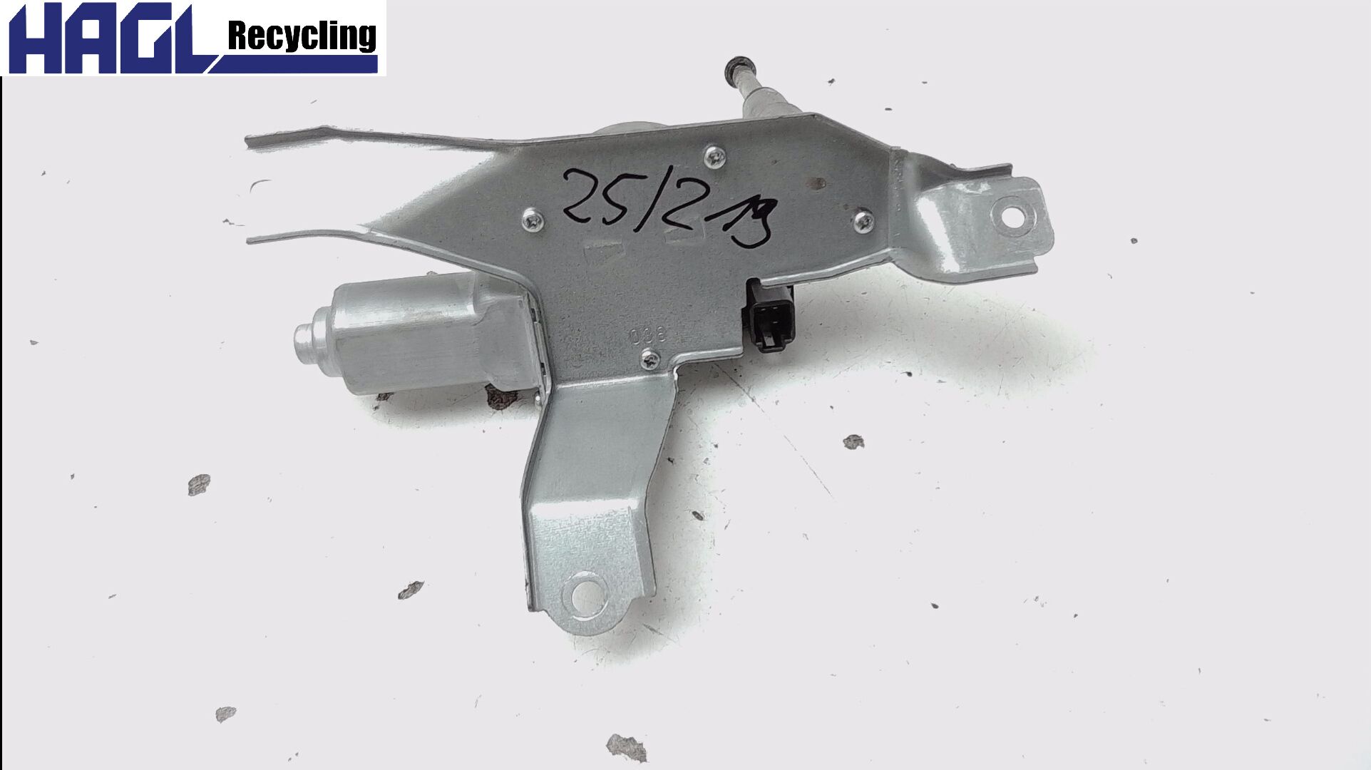 Scheibenwischermotor hinten