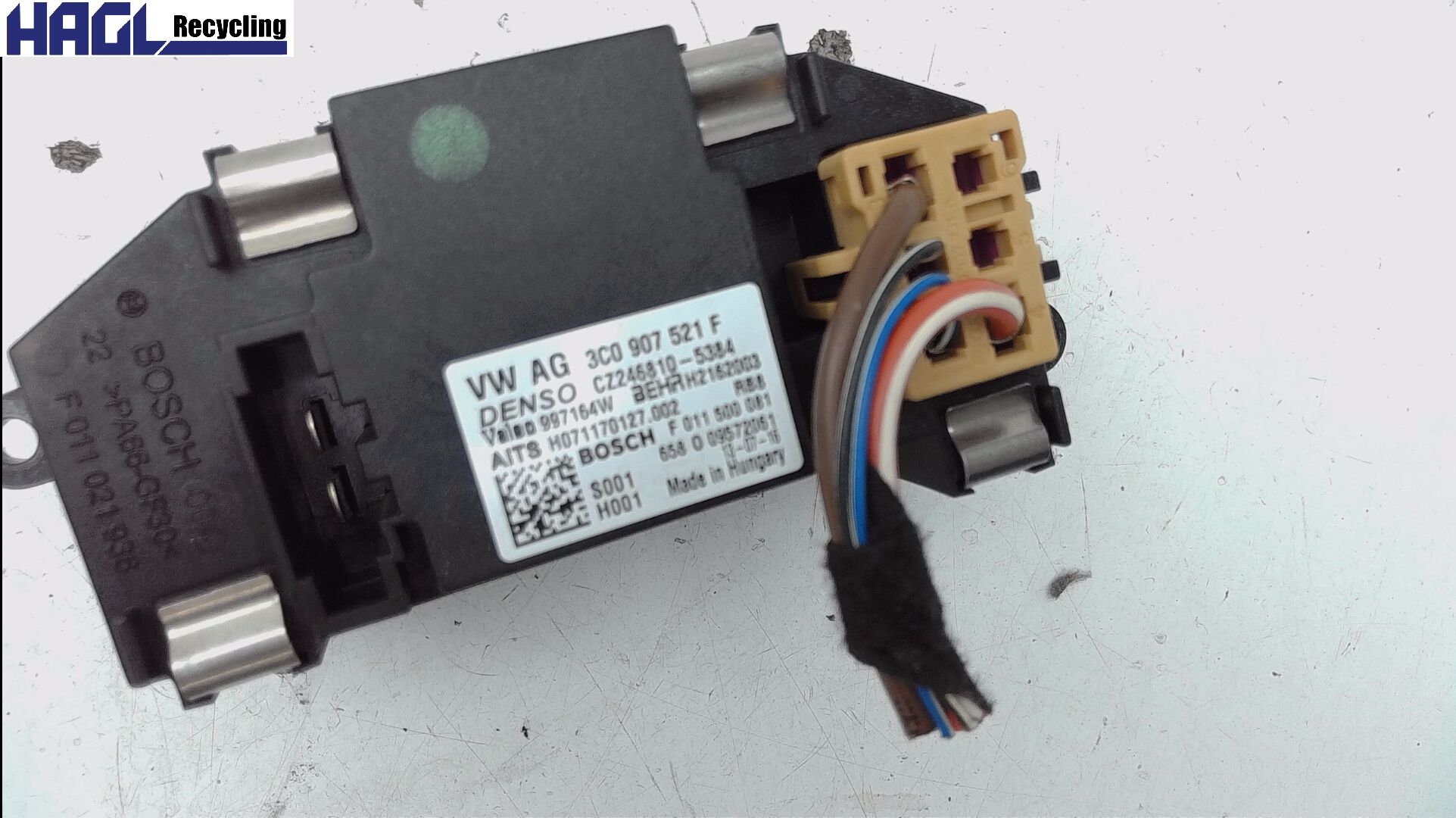 Résistance du ventilateur de chauffage