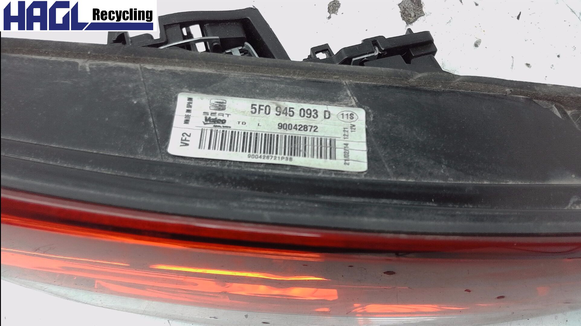 Heckleuchte innen LINKS