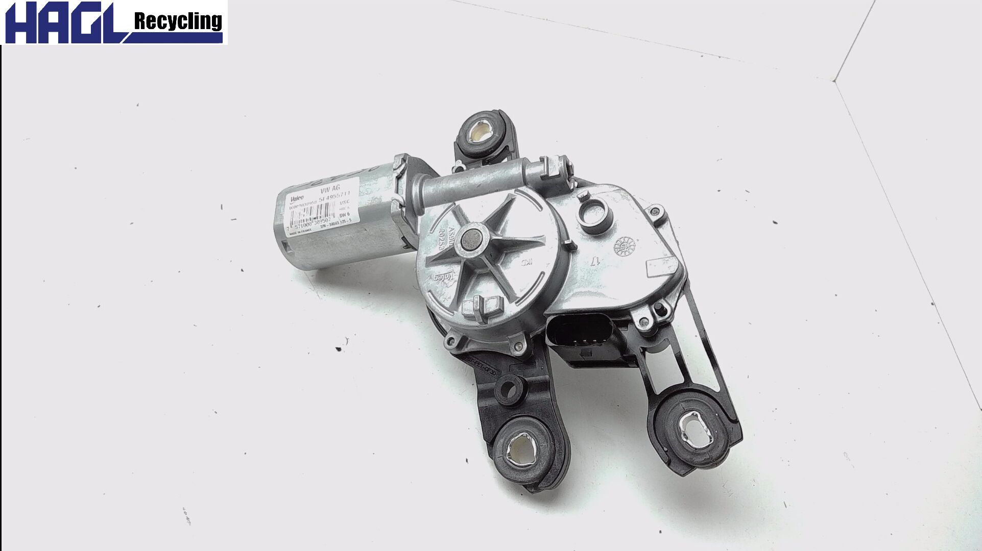 Scheibenwischermotor hinten