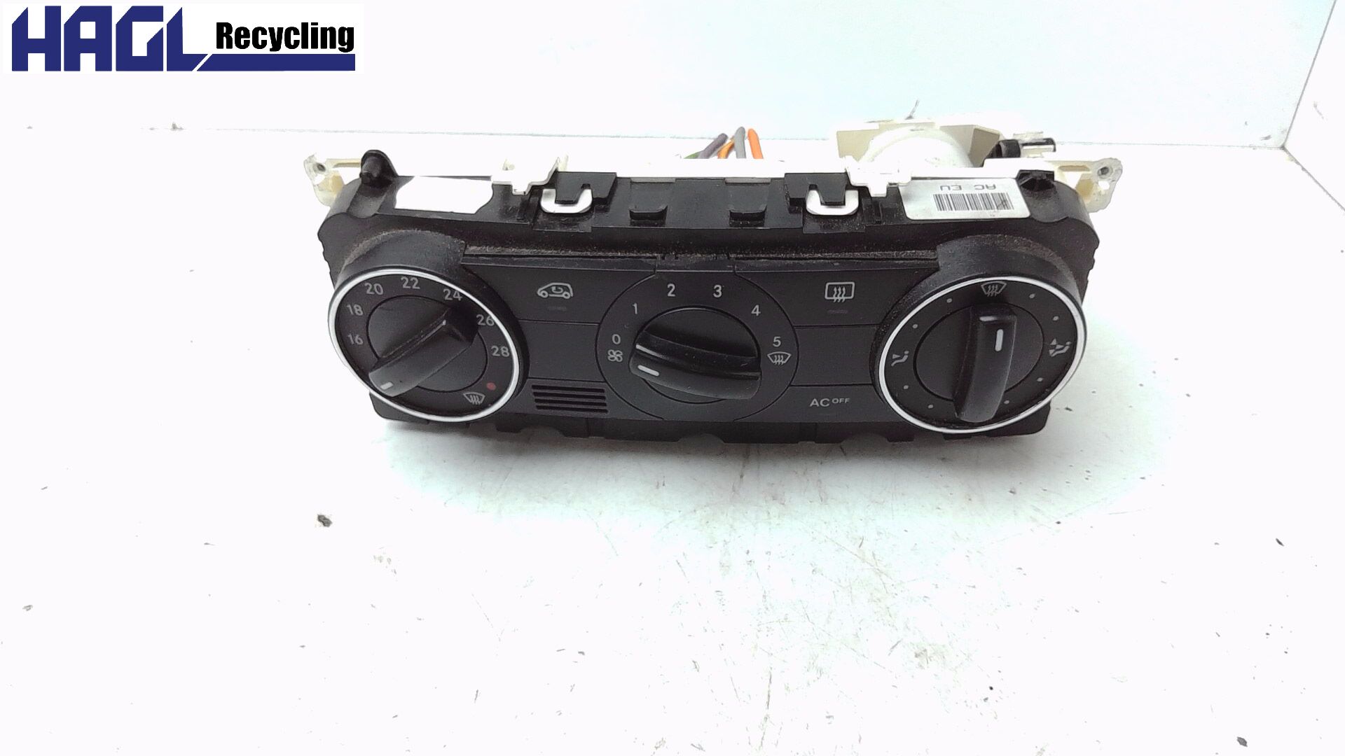 Actionnement du chauffage PIÈCE DE COMMANDE D'AIR