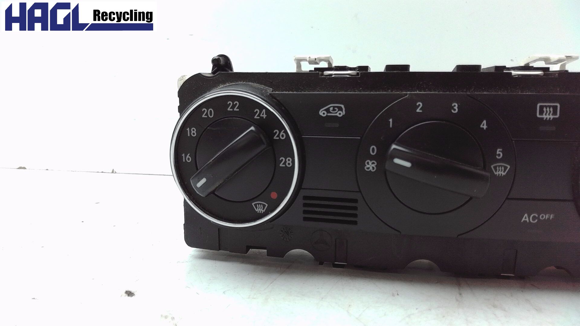 Actionnement du chauffage PIÈCE DE COMMANDE D'AIR