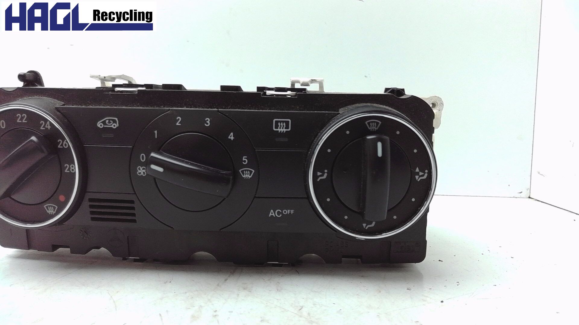 Actionnement du chauffage PIÈCE DE COMMANDE D'AIR