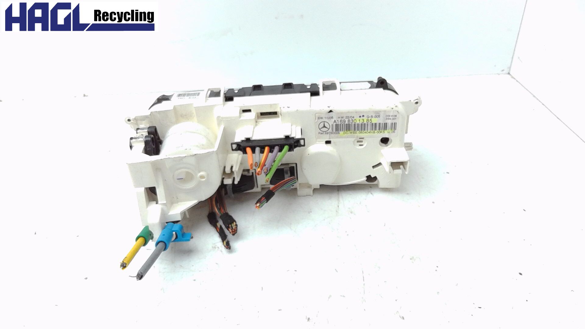 Actionnement du chauffage PIÈCE DE COMMANDE D'AIR