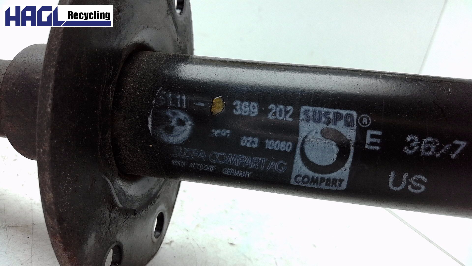 Prallrohr/Dämpfer seitlich RECHTS