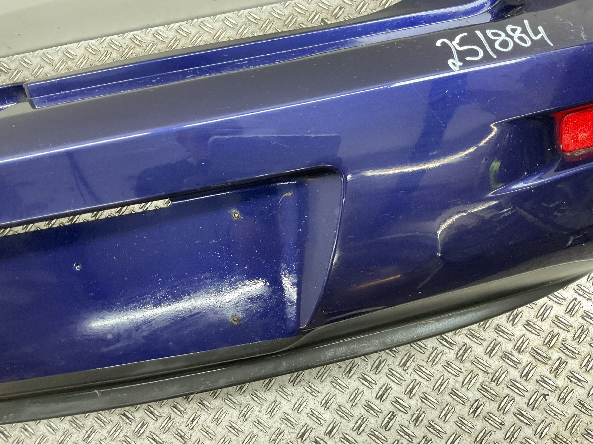 Stossfängerverkleidung hinten