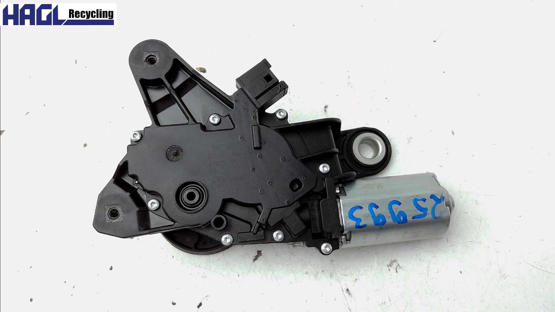 Scheibenwischermotor hinten