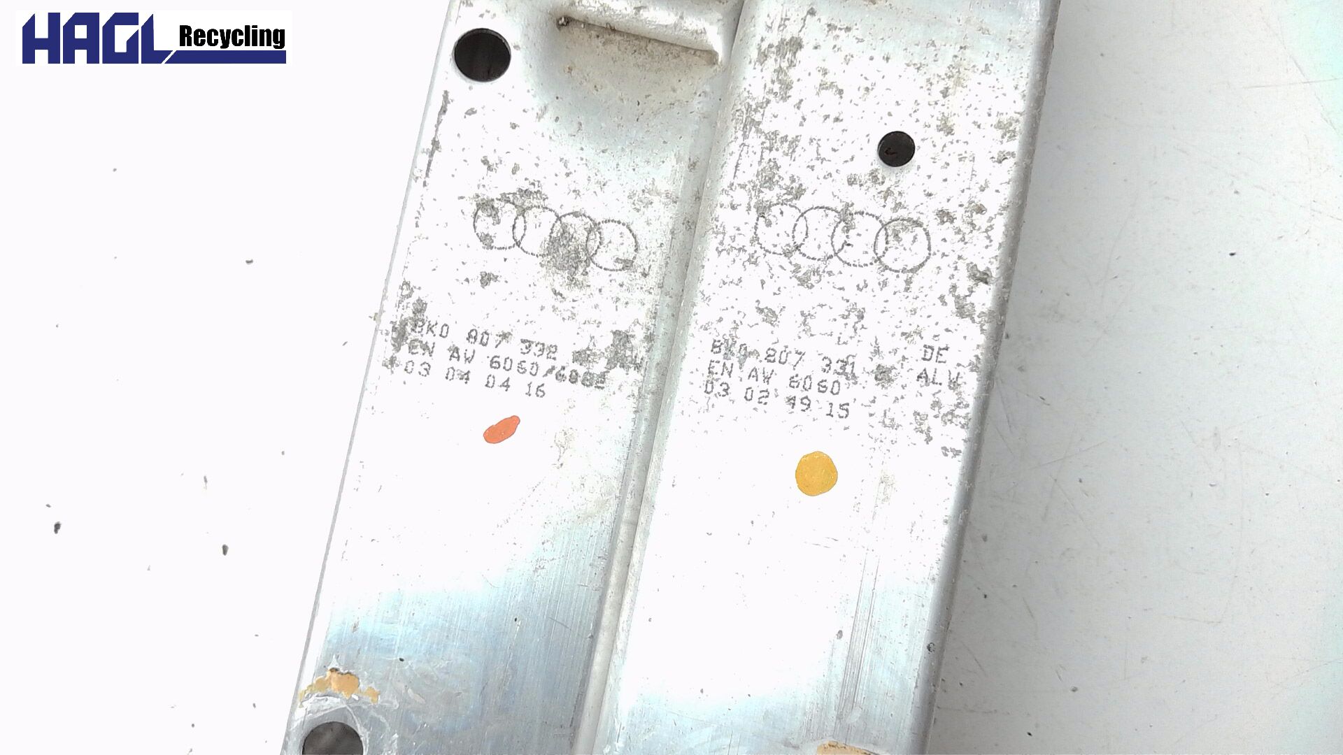 Prallrohr/Dämpfer seitlich Links Rechts