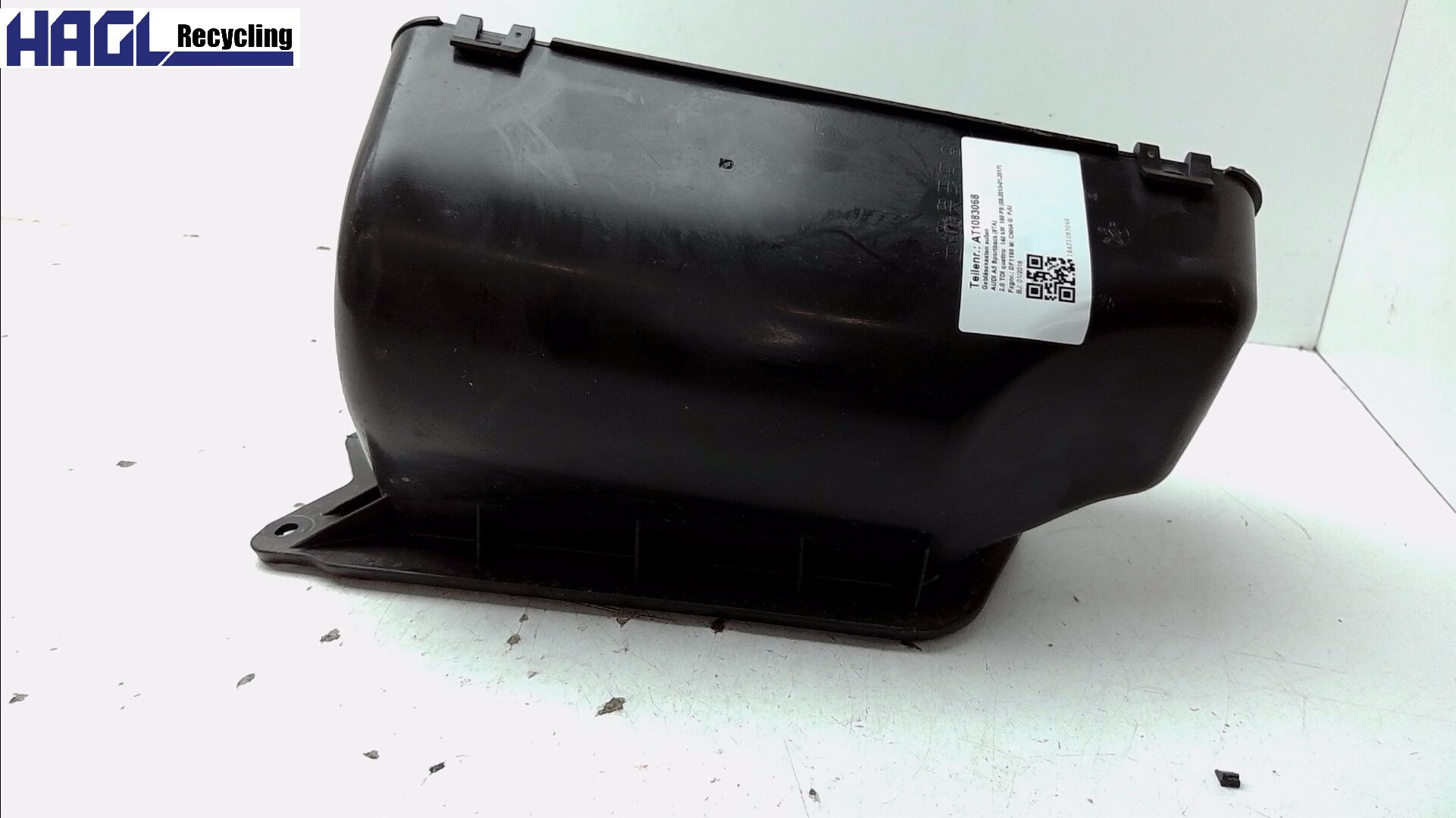 Boîtier du ventilateur au-dessus