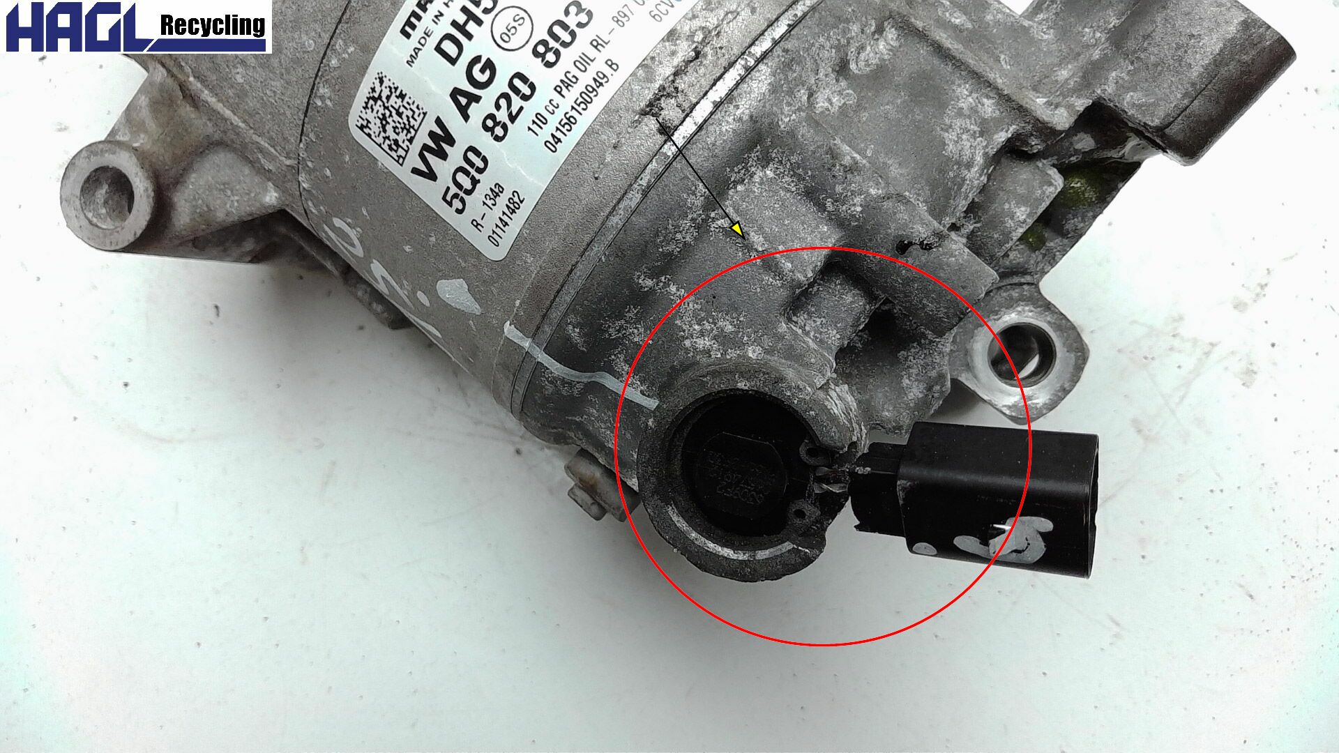 Climatisation du compresseur