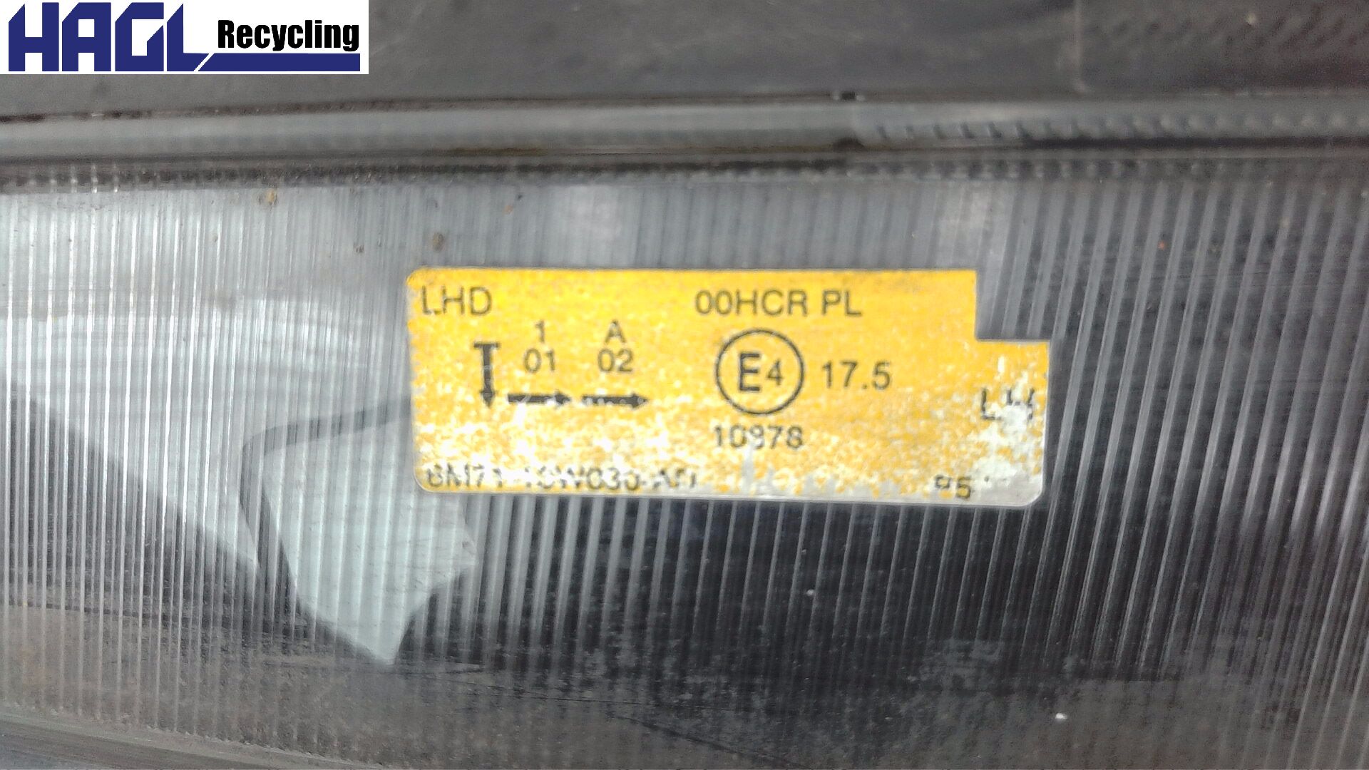 Scheinwerfer mit Blinker komplett LINKS