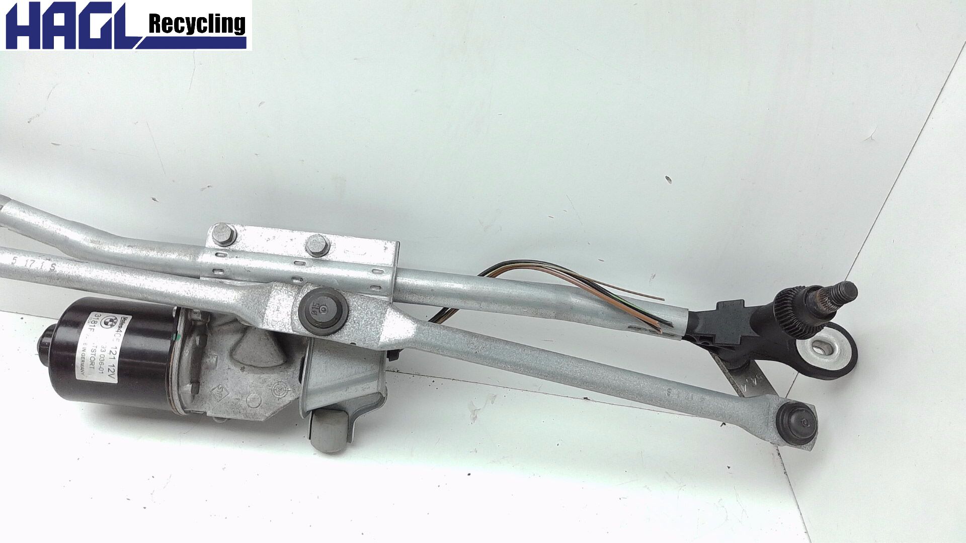 Scheibenwischerbock mit Motor