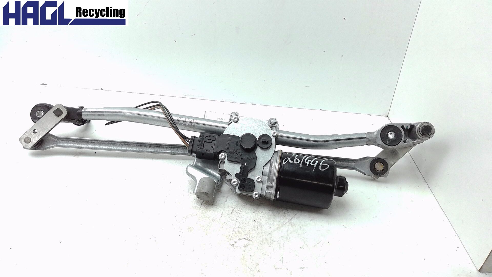 Scheibenwischerbock mit Motor